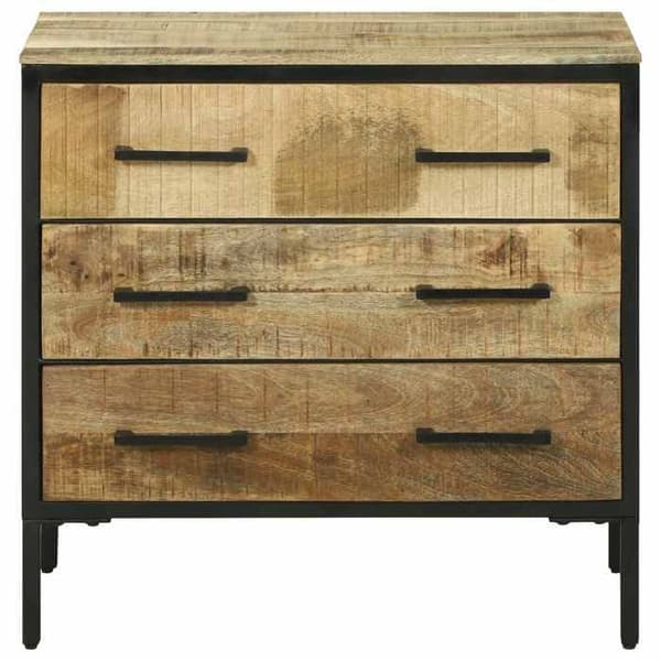 Maison Exclusive - Buffé med låda 70 x 35 x 70 cm Massivt mangoträ