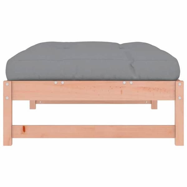 Havemøbel - EKSKLUSIV HUS - 120 x 80 cm - Massiv Douglas - Blødt pude - Modulerbar