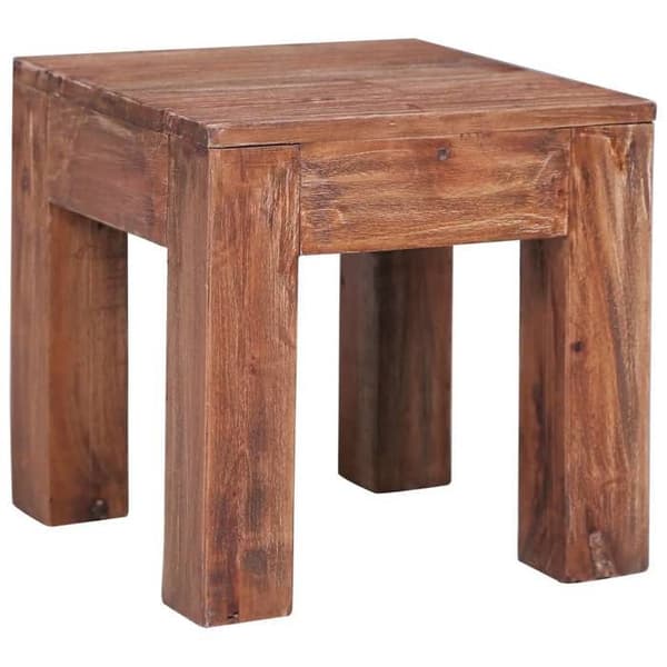 Maison Exclusive - Sofabord 30x30x30 cm massiv mahogni