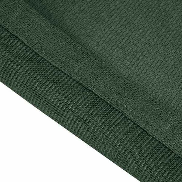 Maison Exclusive - Telttamatto 400x400 cm Tummanvihreä PEHD