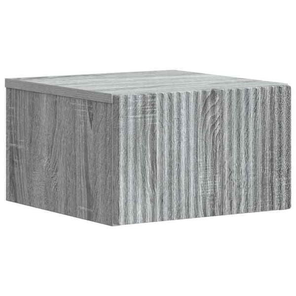 Maison Exclusive - Sonoma harmaa seinähyllyyöpyöre 33 x 34,5 x 20 cm