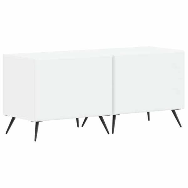 Maison Exclusive - TV Møbel Hvid Ingeniørtræ