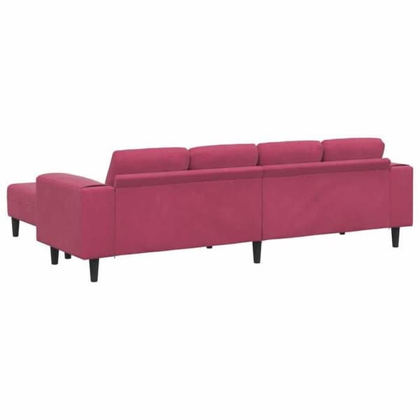 Maison Exclusive - 3-delars soffgrupp Bordeaux Bordeaux