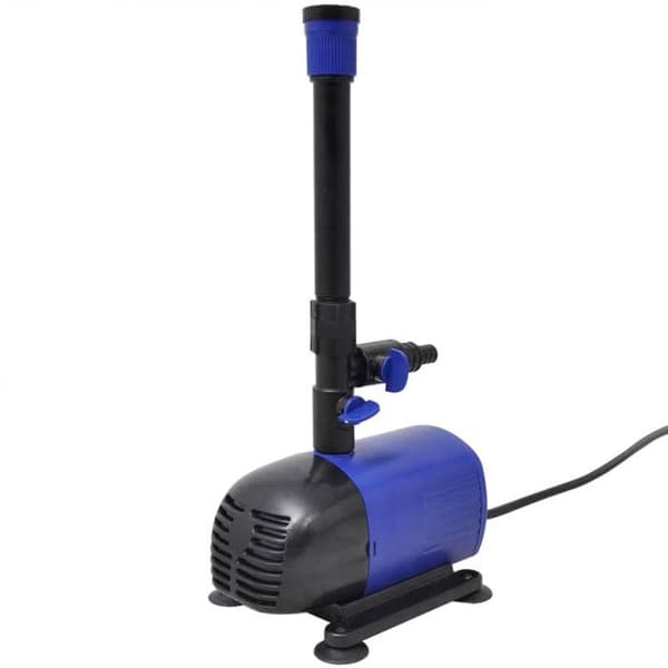 Pumpe til fontæne - Eksklusivt hus - 50 W - 2000 L/h - Maksimal højde 2,5 m