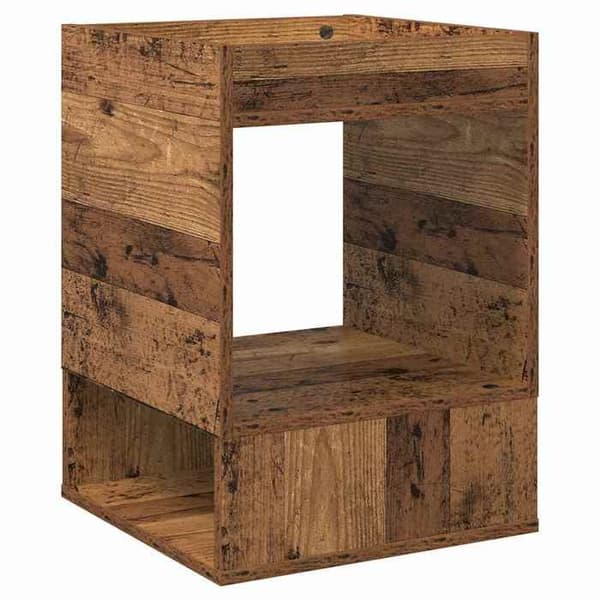 Sideborde - MAISON EXCLUSIVE - 2-delt sidebord - Ingeniørtræ - Rektangulær 40x40x56 cm - Brun