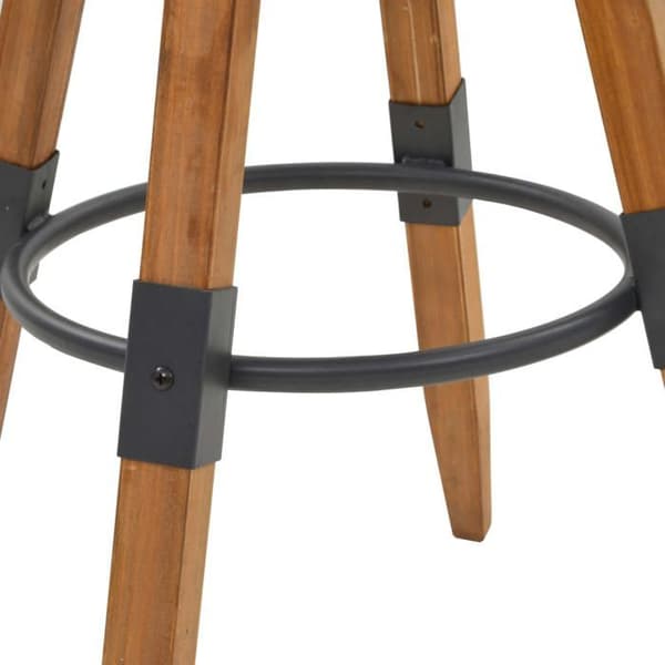 Maison Exclusive - Barstolar set om 2 i solid granträ