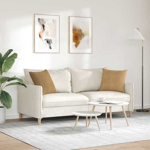 Soffkuddar - EXKLUSIVT HEM - 45 x 45 cm - Kordflor - Brun - Set om 2 brun