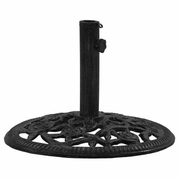 Maison Exclusive - Sort parasolfod 48x48x33 cm Gussejern