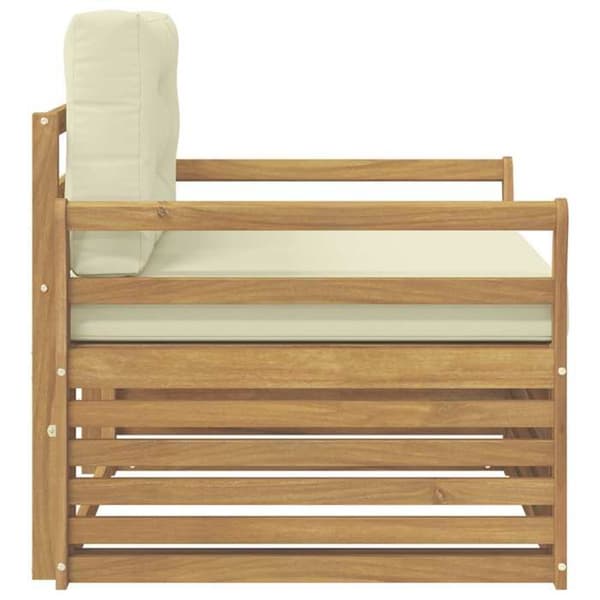 Maison Exclusive - Utomhussoffa Polyester Vit
