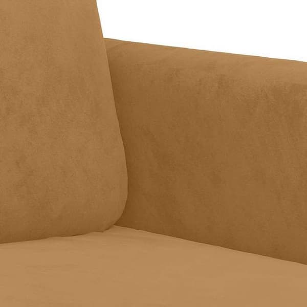Maison Exclusive - 2 kpl ruskeaa samettisohvaa