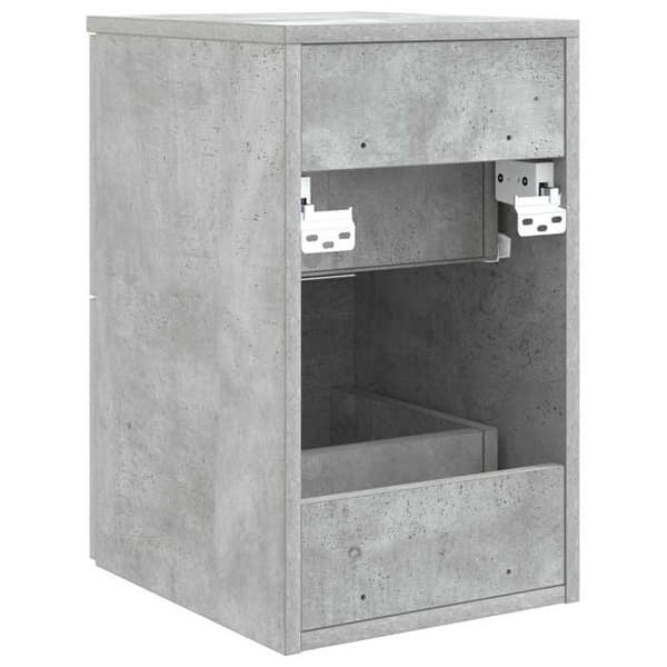 Maison Exclusive - Badeværelsesmøbel In-between Grå beton 30 x 35 x 50 cm