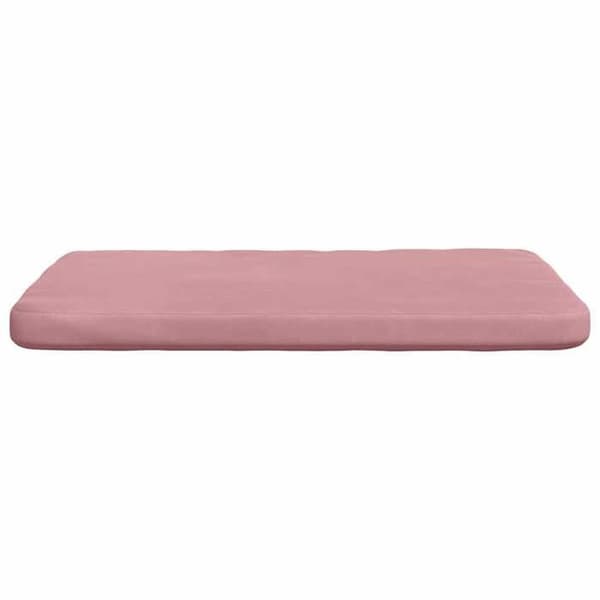 Maison Exclusive - Sittkuddar 4 st Sammet Rosa 40 x 40 x 3 cm Ros