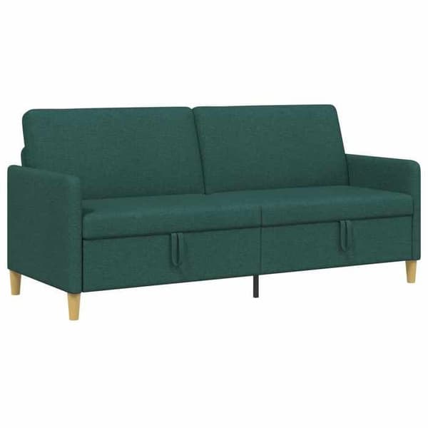 Maison Exclusive - Soffa med förvaring Mörkgrön 192 x 78 x 87 cm Polyester
