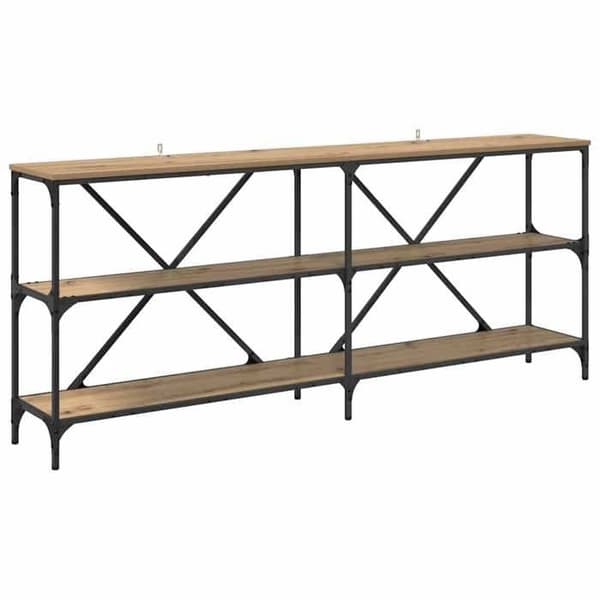 Bordskonsol - MAISON EXCLUSIVE - 180 x 30 x 75 cm - Ingenjörsträ - Rektangulär - Nutida