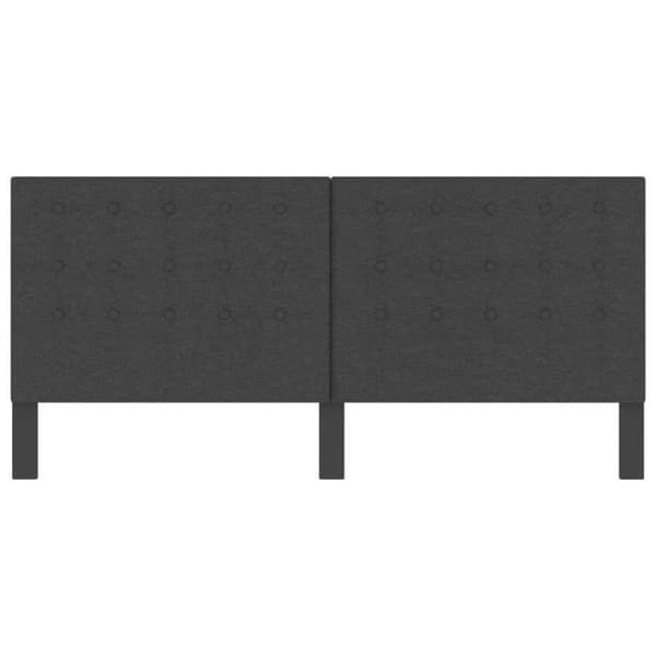 Maison Exclusive - Tummanharmaa tuftattu pääty 200x200 cm Mörkgrå