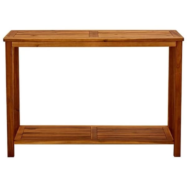 Maison Exclusive - Havekonsolbord 110x40x75 cm Solid akacietræ