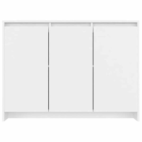 Maison Exclusive - Buffé Vit 102x33x75 cm Ingenjörsträ Vit