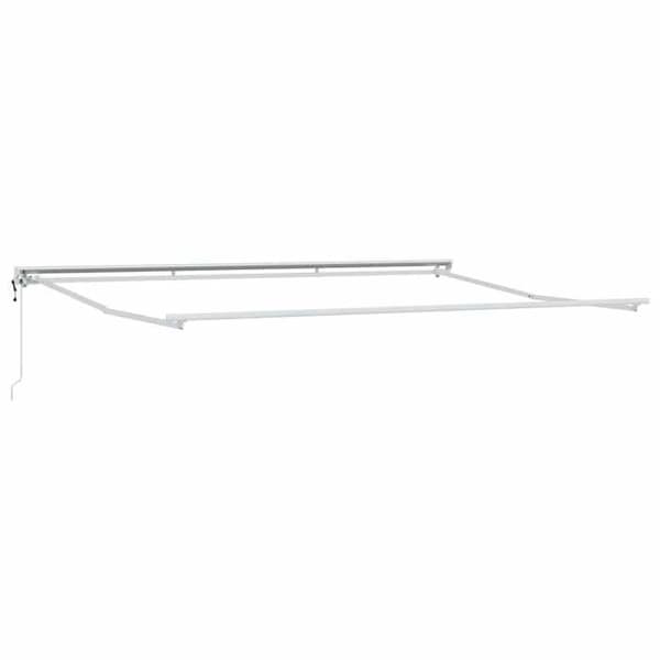 Maison Exclusive - Elektrisk utdragbar markis Creme 4 × 3 m