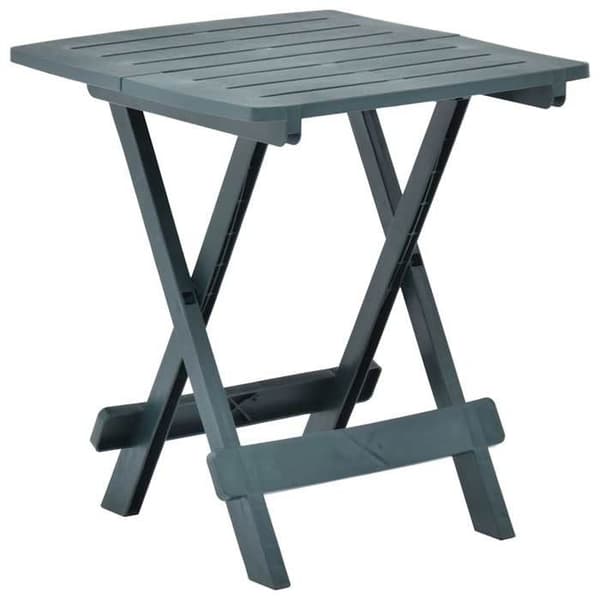 Maison Exclusive - Foldbart havebord grøn 45x43x50 cm plastik Grön