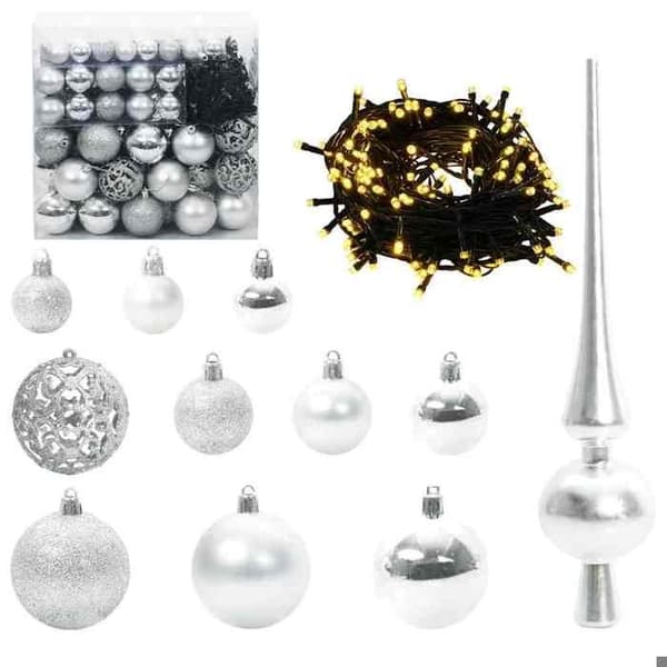 Maison Exclusive - Sort Juletræ 180 cm PVC Svart