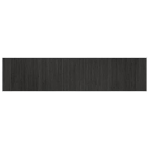 Maison Exclusive - Rektangulär matta grå 70x300 cm bambu