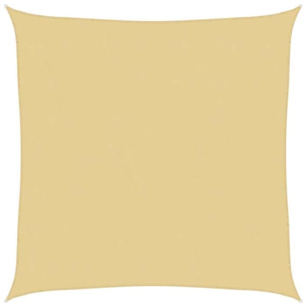 Maison Exclusive - Skuggsegling sand 2x2 m 100 % polyester oxford