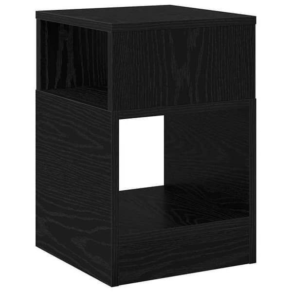 Maison Exclusive - Sidebord 2 stk Sort eg 30,5 x 30 x 45 cm