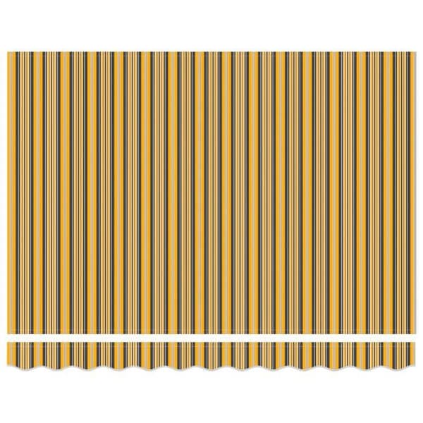 Exklusivt Hus - Fällbart Multicolor Markis 300 x 250 cm Tyg och Aluminium
