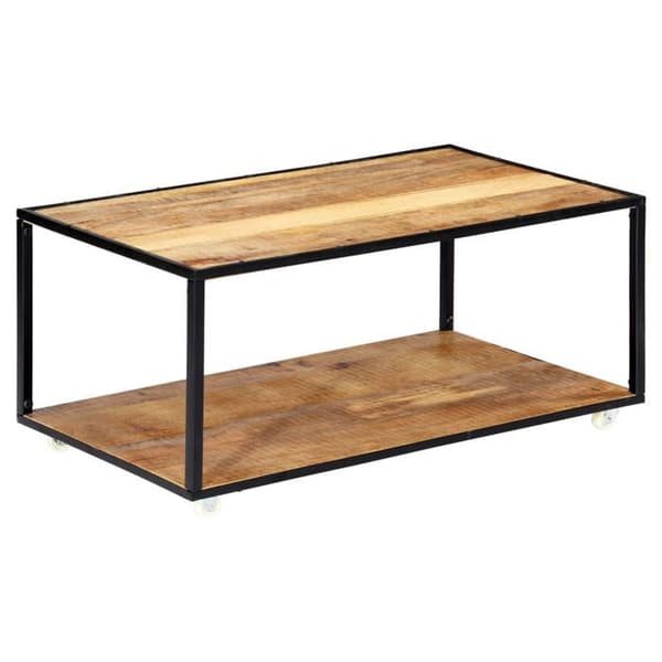 Maison Exclusive - Sofabord 90x50x40 cm Solid genbrugstræ