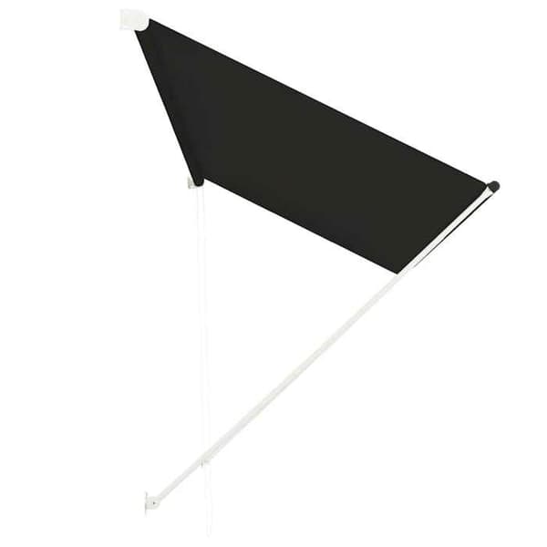 Maison Exclusive - Fällbart tak 300x150 cm Antracit antracit