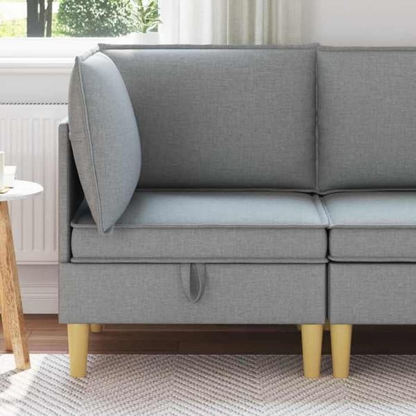 Maison Exclusive - Sofa med opbevaring i stof