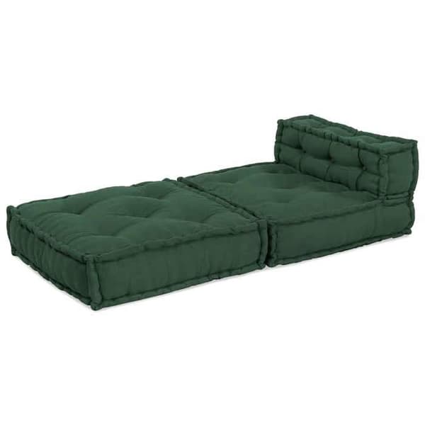 Maison Exclusive - Grön modulsoffa 70x70x54 tyg