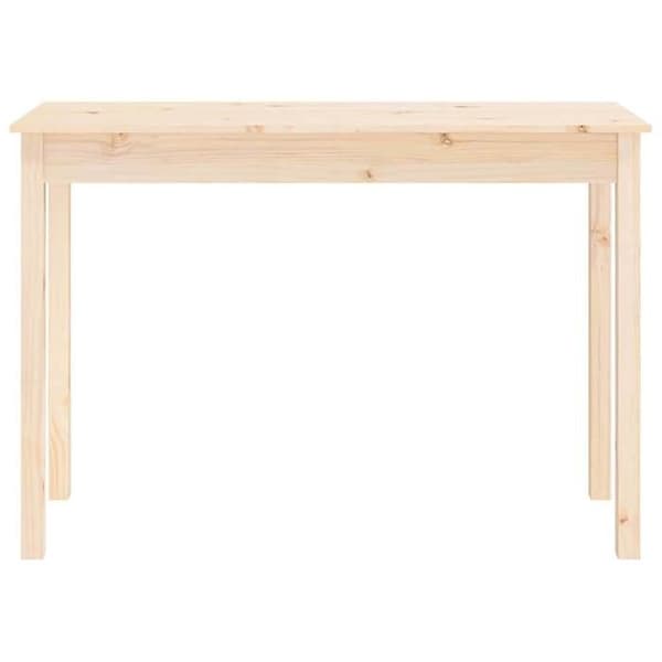 Bordskonsol - MAISON EXCLUSIVE - 110x40x75 cm - Massivt trä - Rektangulär - Brun