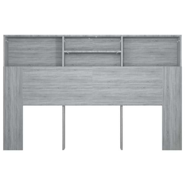 Maison Exclusive - Sänggavel Sonoma grå 160x19x103,5 cm