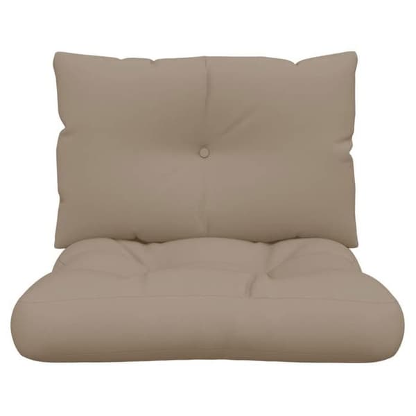 Maison Exclusive - Palettityynyt, 2 kpl, taupe kangas Mol
