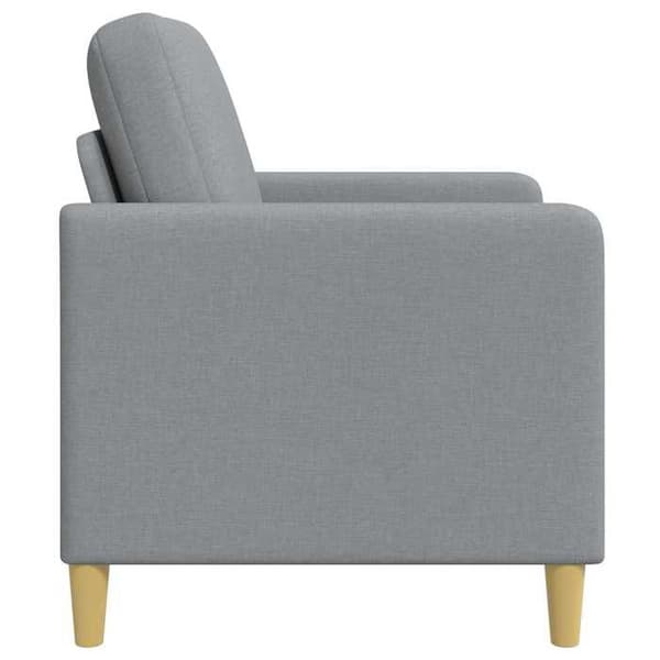 Maison Exclusive - Soffa med förvaring Ljusgrå 122 x 78 x 87 cm Polyester