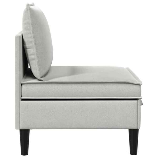 Maison Exclusive - Central sofa med opbevaring Lys grå velour