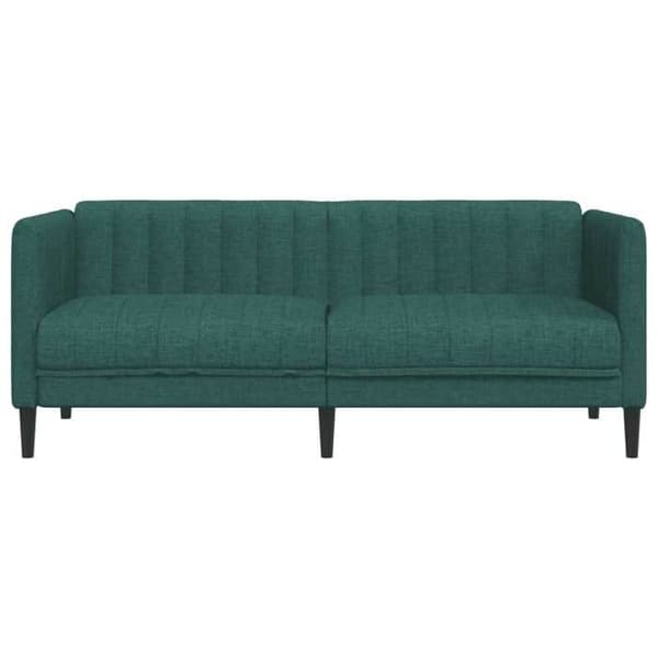 Maison Exclusive - Sofa 2 personer mørkegrøn stof