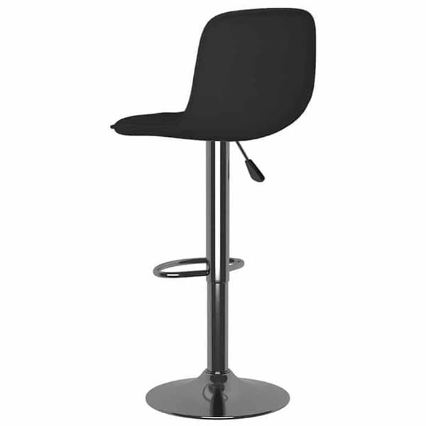 Maison Exclusive - Barstolar set om 2 svart tyg
