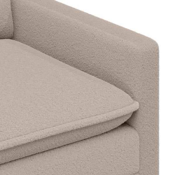 Maison Exclusive - Soffa Ljusgrå 76 x 81 x 87,5 cm Tyg