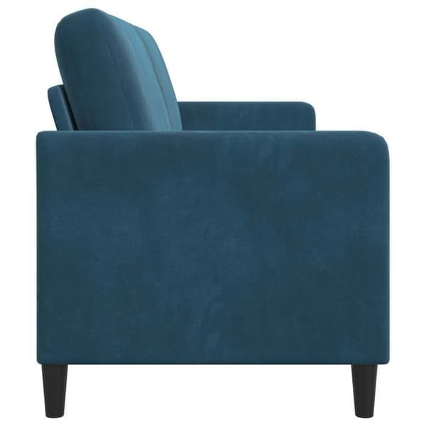 Maison Exclusive - Soffa med förvaring Blå 152 x 78 x 87 cm Polyester