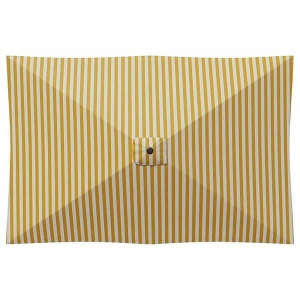 Maison Exclusive - Trädgårdsparasol med bas 200 x 300 cm Polyester