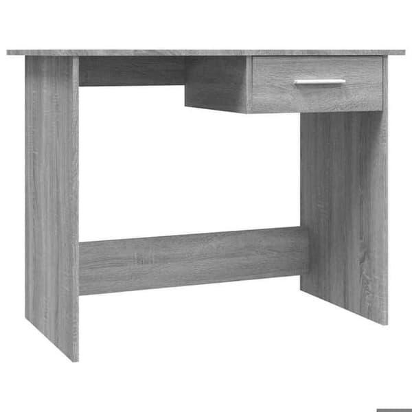Maison Exclusive - Kontor Sonoma grå 100x50x76 cm Ingenjörsträ Grå