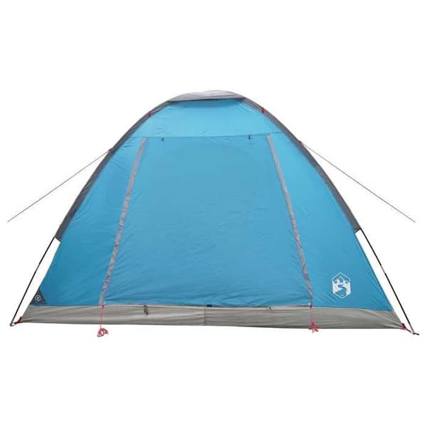 Maison Exclusive - Campingtelt til 4 personer Blå Polyester og Stål