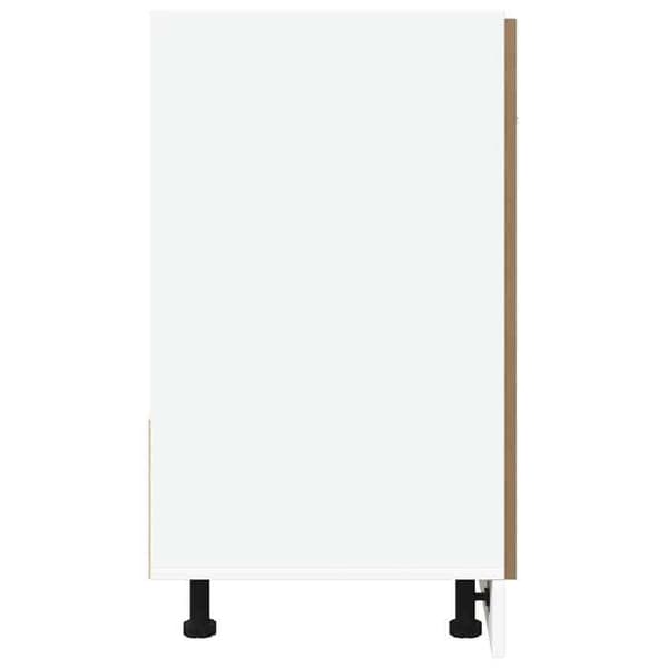 Underskabs møbel - EKSKLUSIV HUS - Lyon - 80 x 46 x 81,5 cm - Ingeniørtræ - Eg look