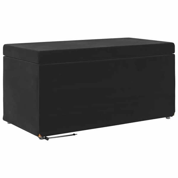Taburet - EKSKLUSIV HUS - 81x41x40 cm - Uden ryg - Sort - Komposittræ Svart