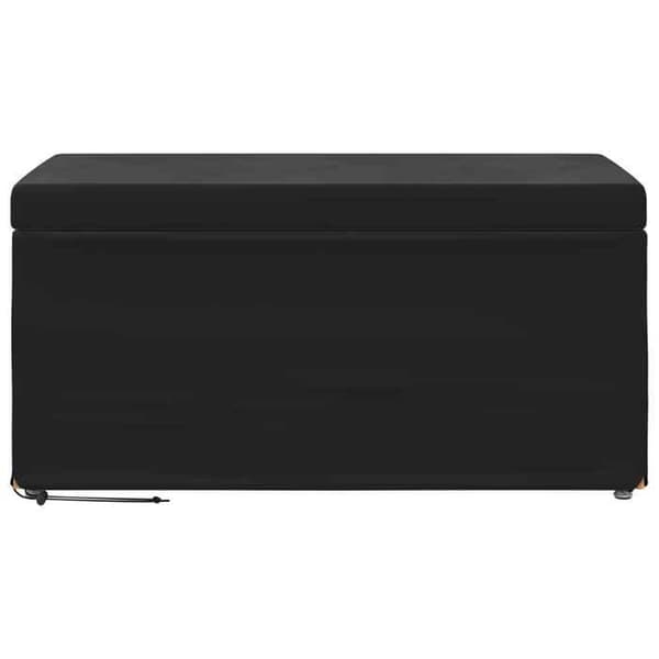 Taburet - EKSKLUSIV HUS - 81x41x40 cm - Uden ryg - Sort - Komposittræ Svart