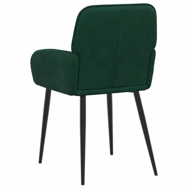 Maison Exclusive - 4 st Matstolar i Mörkgrön Sammet