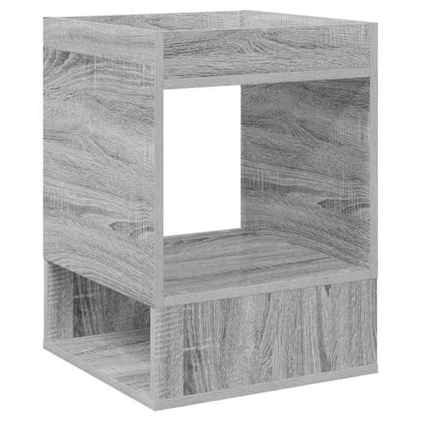 Maison Exclusive - Sidebord 2 dele Grå Sonoma 40 x 40 x 56 cm