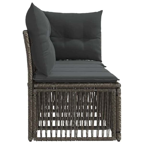 Maison Exclusive - Soffa 4 platser med vänster armstöd 4 pc 4-Antal platser